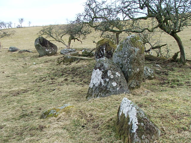 Girdle Stanes & Loupin Stanes (Stone Circle) by postman
