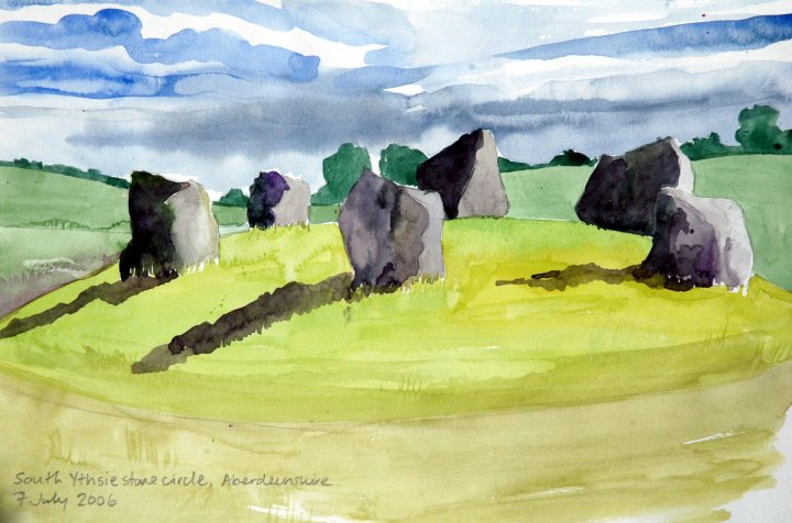 South Ythsie (Stone Circle) by Jane
