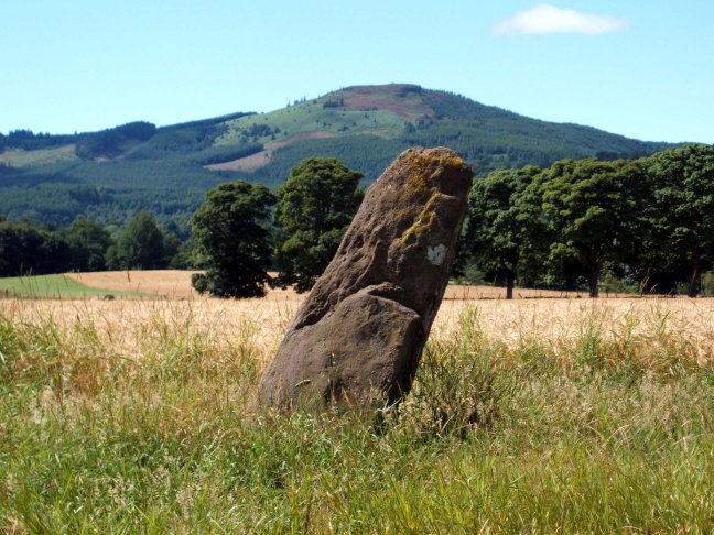 Concraig (Standing Stone / Menhir) by nickbrand