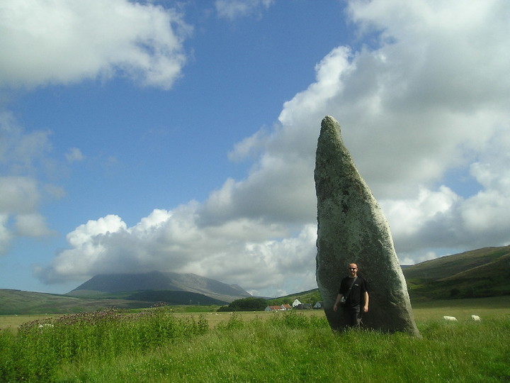Druid Auchencar (Standing Stone / Menhir) by otterman