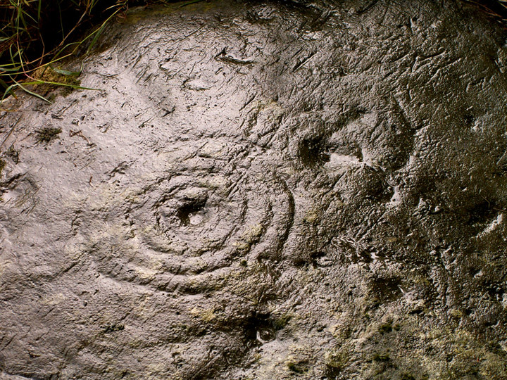Knock (Cup and Ring Marks / Rock Art) by rockartwolf