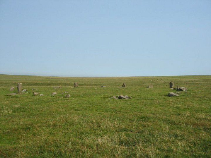 Langstone Moor Stone Circle (Stone Circle) by Meic