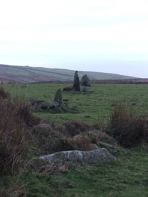 Waun Oer (Stone Row / Alignment) by postman