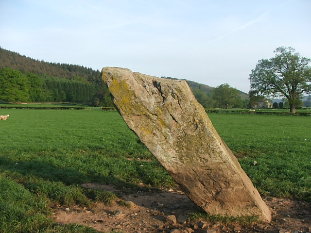 Maen Hir (Boughrood) (Standing Stone / Menhir) by postman