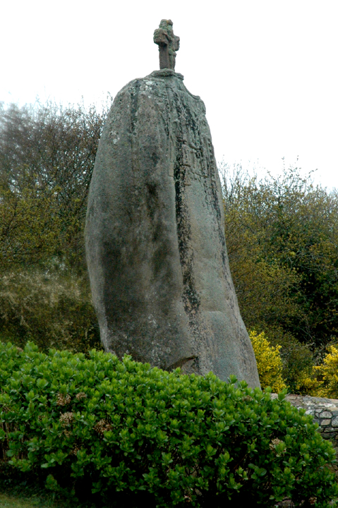 St Uzec (Standing Stone / Menhir) by Jane