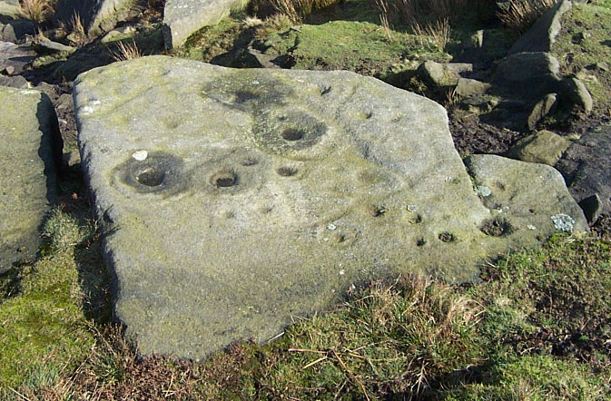 The Piper Crag Stone (Cup and Ring Marks / Rock Art) by IronMan