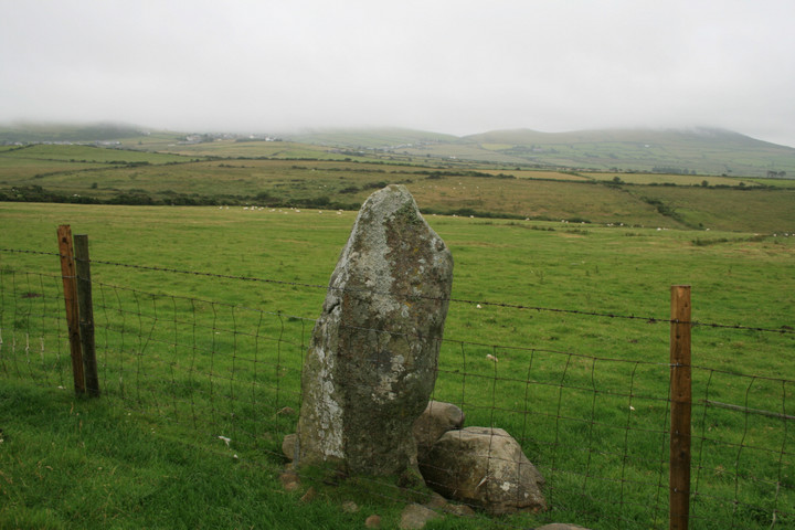 Moel Gwynus (Standing Stone / Menhir) by postman