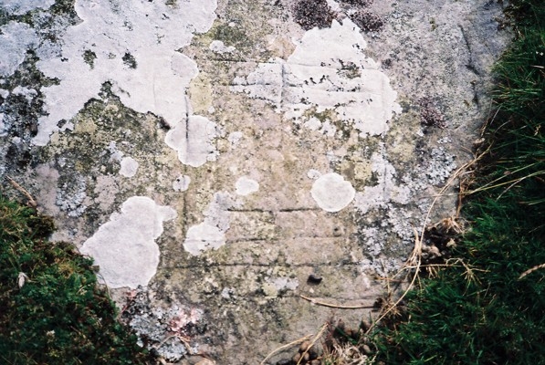 Arrow Stone II Near Ffridd Newydd (Carving) by Idwal