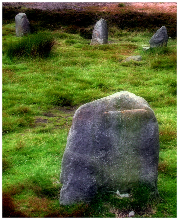 The Twelve Apostles of Ilkley Moor (Stone Circle) by Darksidespiral