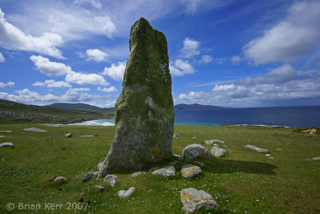 The Macleod Stone (Standing Stone / Menhir) by rockartwolf