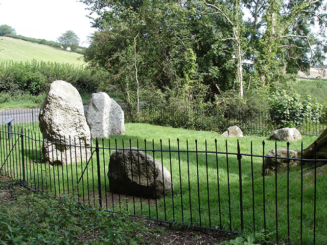 The Nine Stones of Winterbourne Abbas (Stone Circle) by Lubin