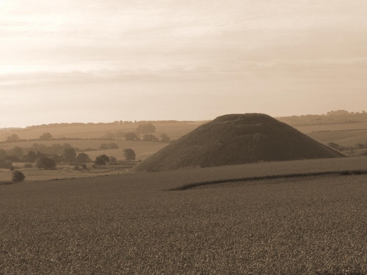 Silbury Hill (Artificial Mound) by Littlestone
