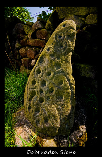 Baildon Stone 1 (Dobrudden) (Cup and Ring Marks / Rock Art) by rockartwolf