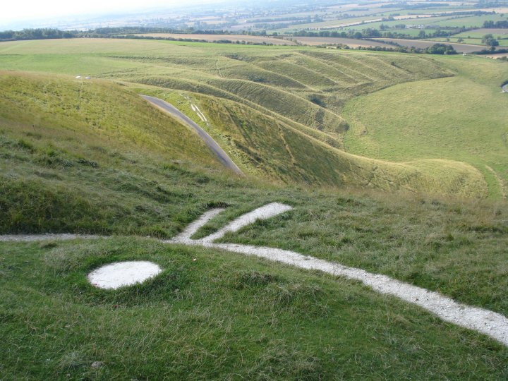 Uffington White Horse (Hill Figure) by Chance