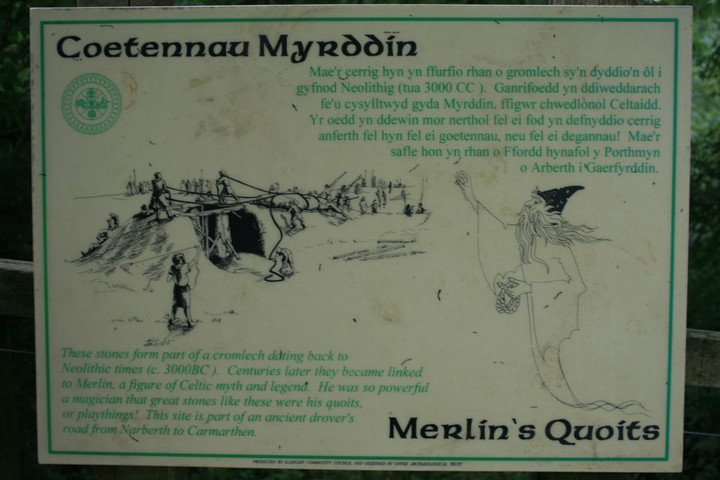Myrddins Quoit (Dolmen / Quoit / Cromlech) by postman