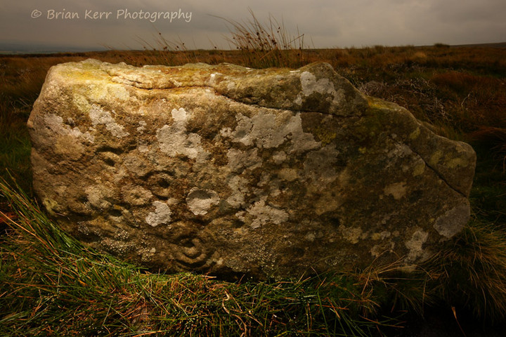 Barningham Moor (Cup and Ring Marks / Rock Art) by rockartwolf
