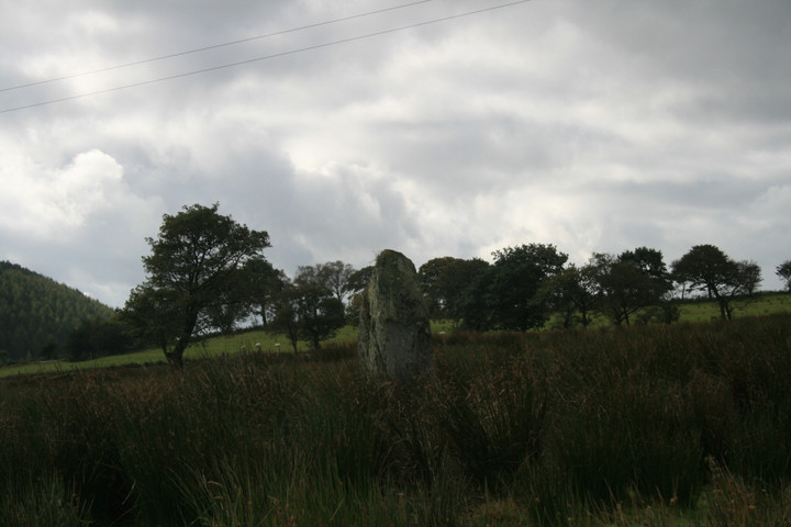 Capel Rhos (Standing Stone / Menhir) by postman