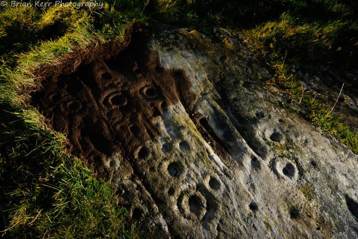 Lagganmullan 4 (Cup and Ring Marks / Rock Art) by rockartwolf