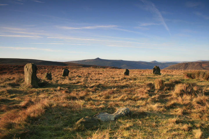 Seven Stones of Hordron Edge (Stone Circle) by postman