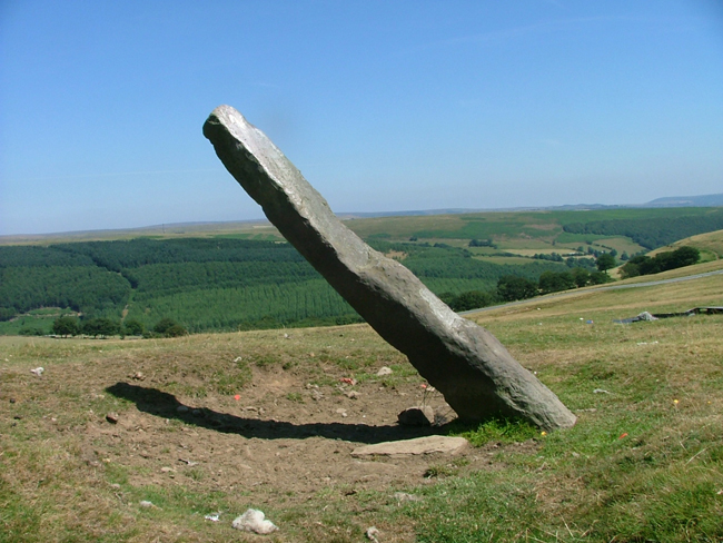 Gelligaer Stone (Standing Stone / Menhir) by TMA Ed