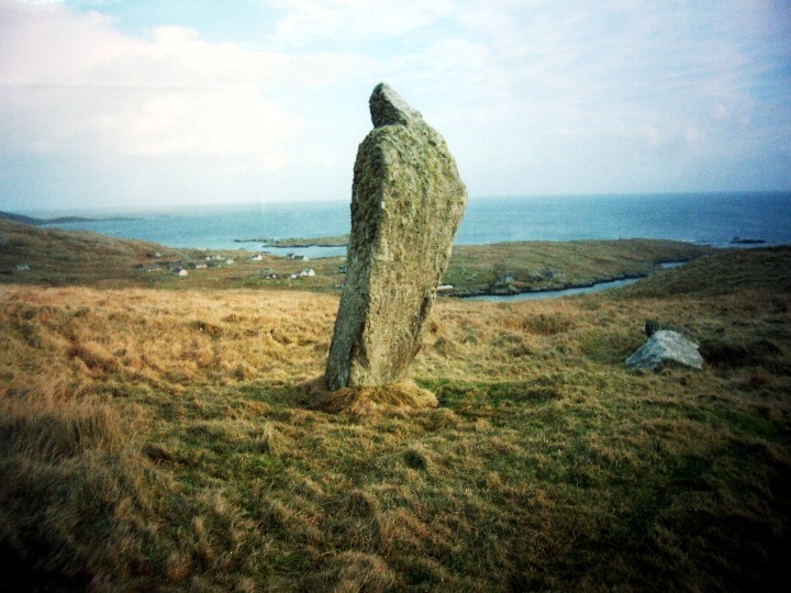 Breibhig (Standing Stone / Menhir) by Billy Fear