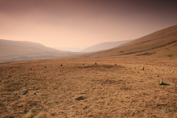 Cerrig Duon and The Maen Mawr (Stone Circle) by postman