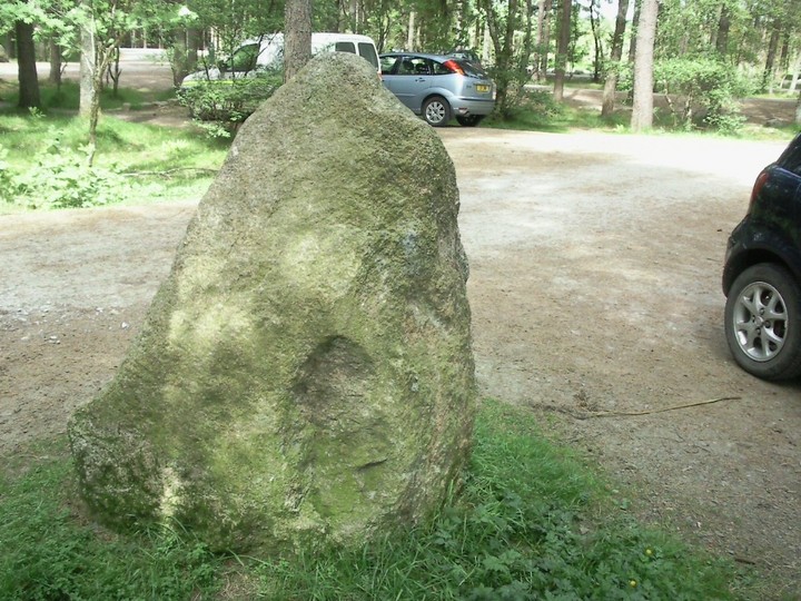 Gouk Stane, Bennachie (Standing Stone / Menhir) by drewbhoy