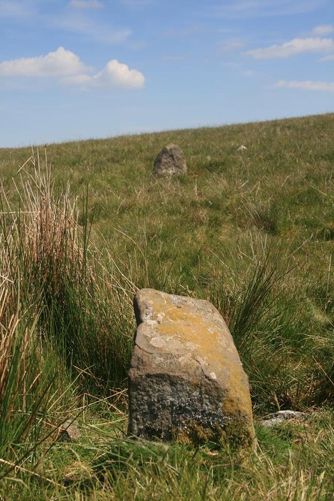 Darren (Llanafanfawr) (Standing Stones) by postman