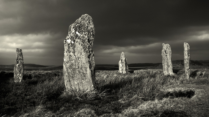 Ceann Hulavig (Stone Circle) by milouvision