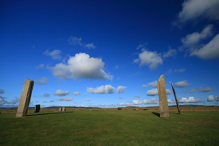 The Standing Stones of Stenness (Circle henge) by Chris