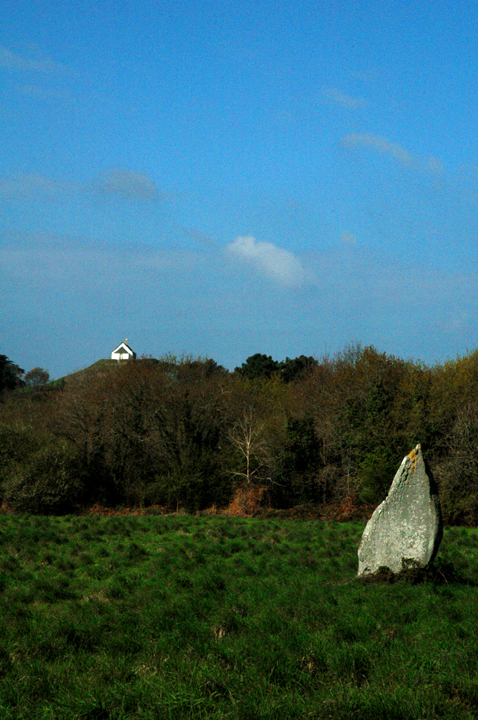 Menhir de Kerluir (Standing Stone / Menhir) by Moth