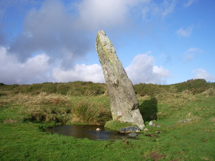 Harbourne Head (Standing Stone / Menhir) by Billy Fear