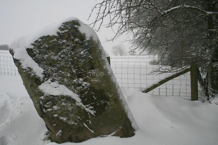 Carreg y Big (Selattyn) (Standing Stone / Menhir) by postman