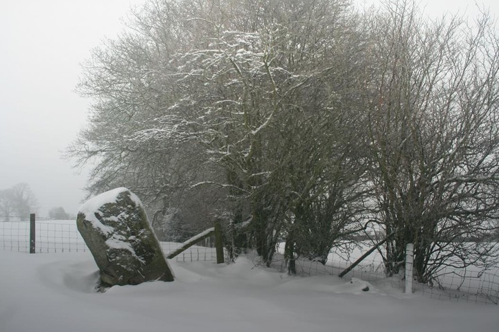 Carreg y Big (Selattyn) (Standing Stone / Menhir) by postman