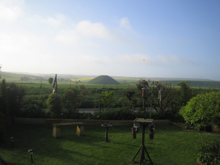 Silbury Hill (Artificial Mound) by Gwass