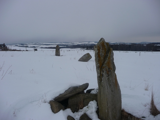 Wester Echt (Stone Circle) by drewbhoy