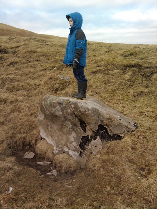 Air Cleuch (Cup Marked Stone) by Howburn Digger