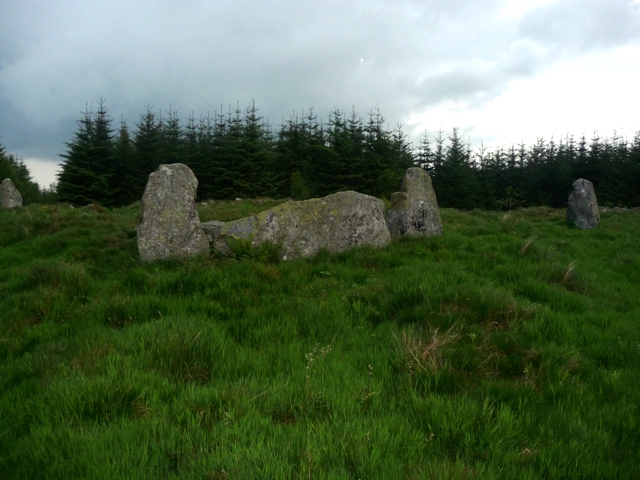 Clune Hill (Stone Circle) by drewbhoy