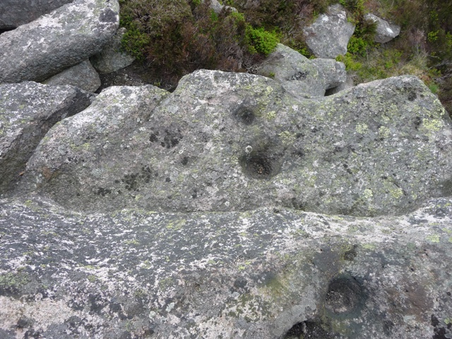 Oxen Craig Peak 2 (Cup Marked Stone) by drewbhoy