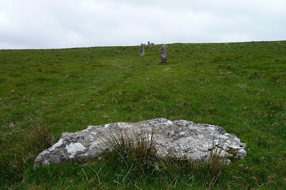 Stalldown Stone Row (Stone Row / Alignment) by thesweetcheat