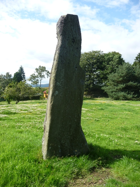 Langstane o' Craigearn (Standing Stone / Menhir) by drewbhoy