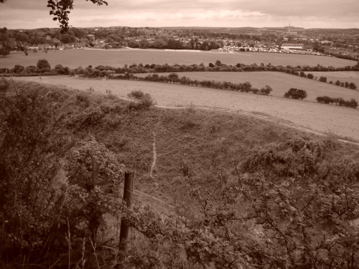 Old Sarum (Hillfort) by Chance