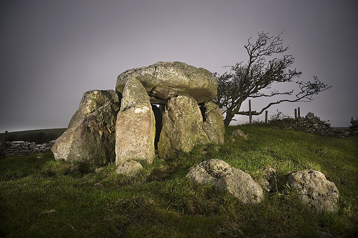 The Hellstone (Dolmen / Quoit / Cromlech) by A R Cane