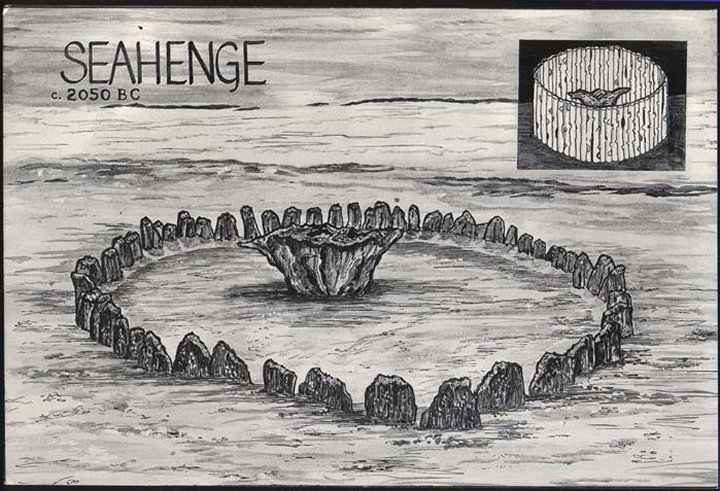 Sea Henge (Timber Circle) by Chance