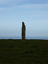 <b>Llangwnnadl Menhir</b>Posted by thesweetcheat