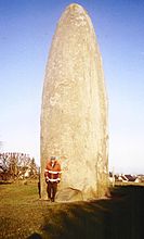 <b>Menhir de Champ-Dolent</b>Posted by Spaceship mark