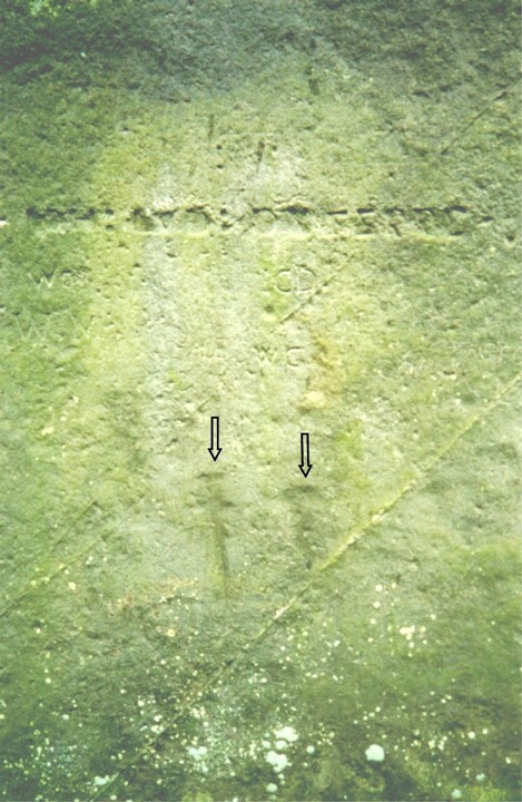 Stonehenge Graffiti / Dagger Stone (Standing Stone / Menhir) by Cursuswalker