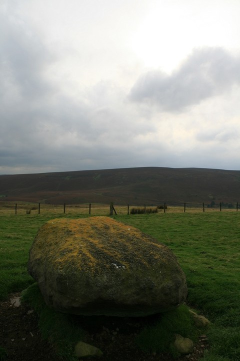 Bryn y Maen fallen monolith (Standing Stone / Menhir) by postman