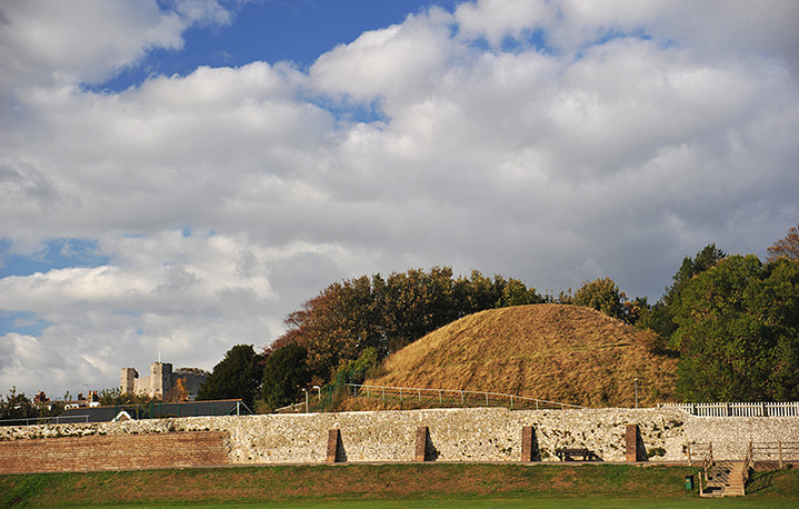 The Tump, Lewes (Artificial Mound) by A R Cane