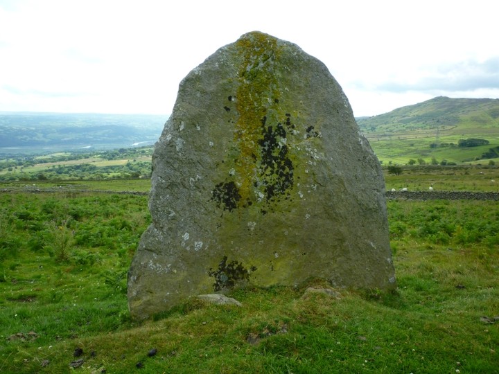 Cae Coch (Standing Stone / Menhir) by Meic